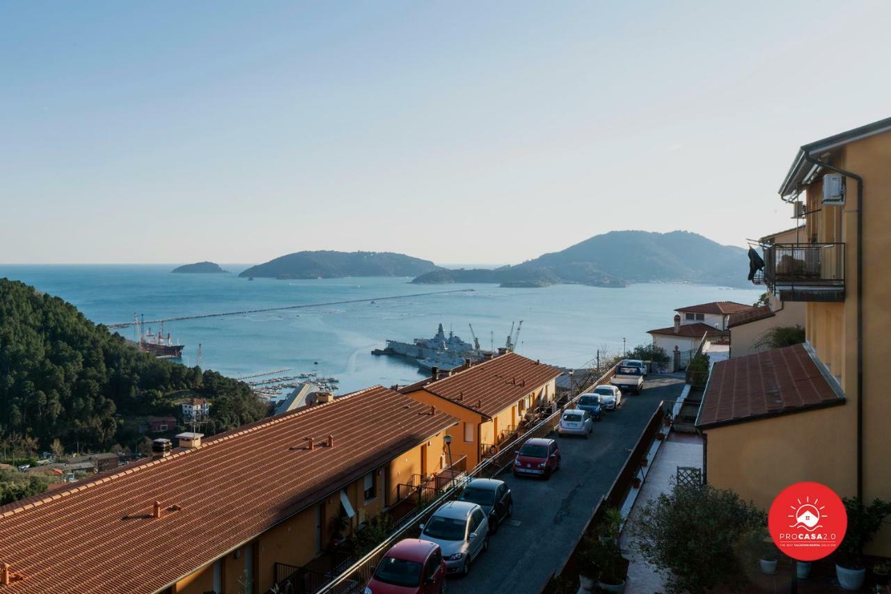 Апартаменты La Terrazza Sul Golfo Специя Экстерьер фото
